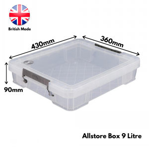 Allstore Plastic Storage Box Size 19 (9.0 Litre)